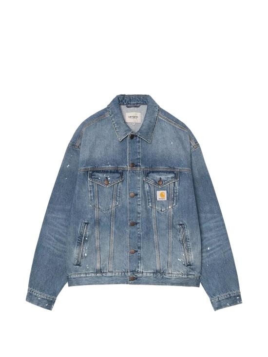 26FW 칼하트 WIP 데님 자켓 I033352 01EJ DENIM BLUE