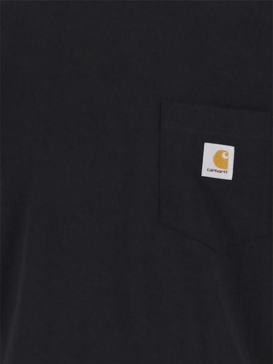 26FW 칼하트 WIP 숏슬리브 포켓 티셔츠 I030434 89XX BLACK - CARHARTT WIP