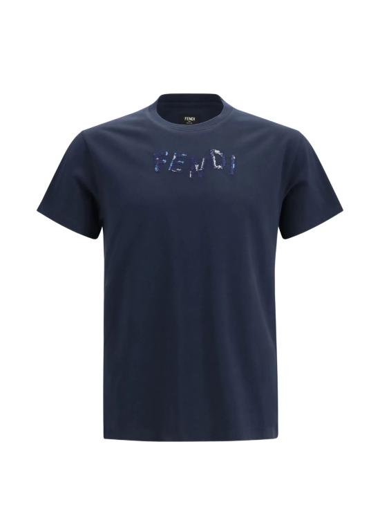 26FW 펜디 반팔 티셔츠 FY1319 AUOBF0PTH NAVY