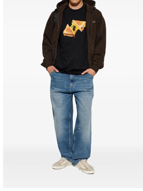 26FW 칼하트 WIP 반팔 티셔츠 I036882 89XX BLACK - CARHARTT WIP