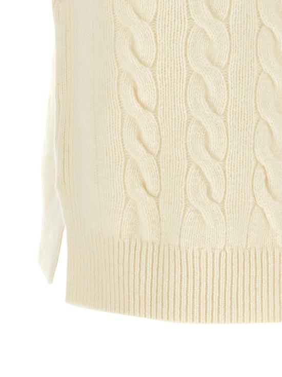 26FW 폴로 랄프로렌 민소매 티셔츠 흰색 브레이드  질레 - POLO RALPH LAUREN