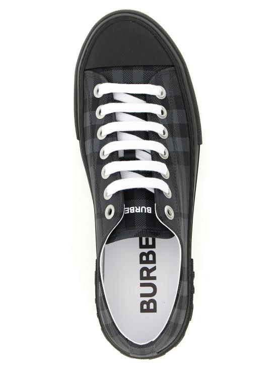 26FW 버버리 스니커즈 체크 프린트  (회색) - BURBERRY
