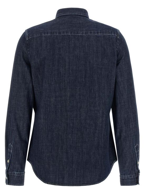 26FW 폴로 랄프로렌 데님 셔츠 데님 셔츠, 셔츠와 블라우스, 파란색 - POLO RALPH LAUREN