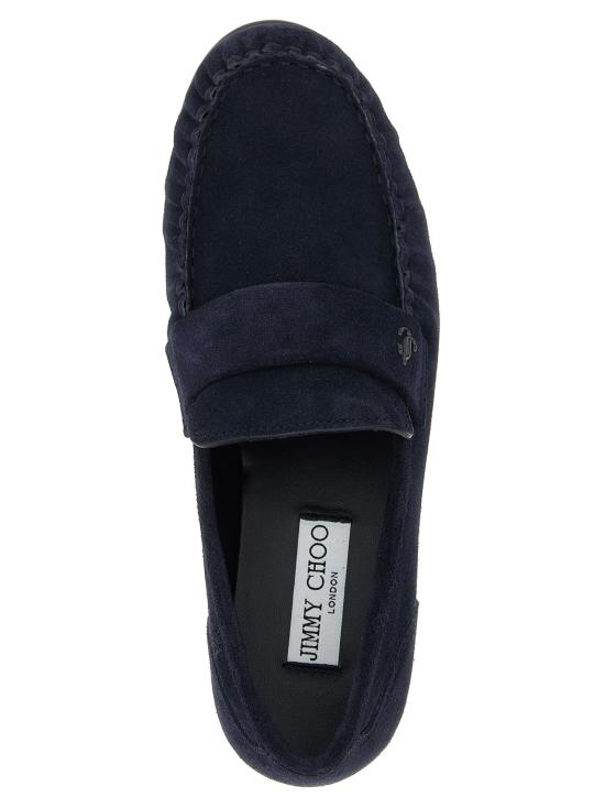 26FW 지미추 로퍼 엘리스  블루 - JIMMY CHOO