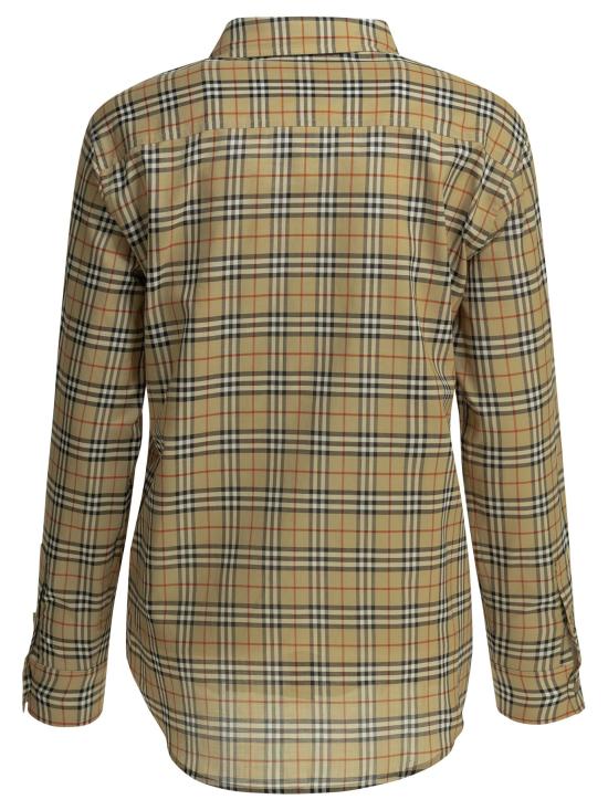 26FW 버버리 셔츠 엠마 체크  베이지 - BURBERRY