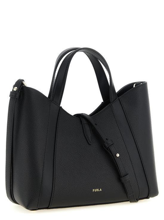 26FW 훌라 토트백 펄라 고치아 S  블랙 - FURLA