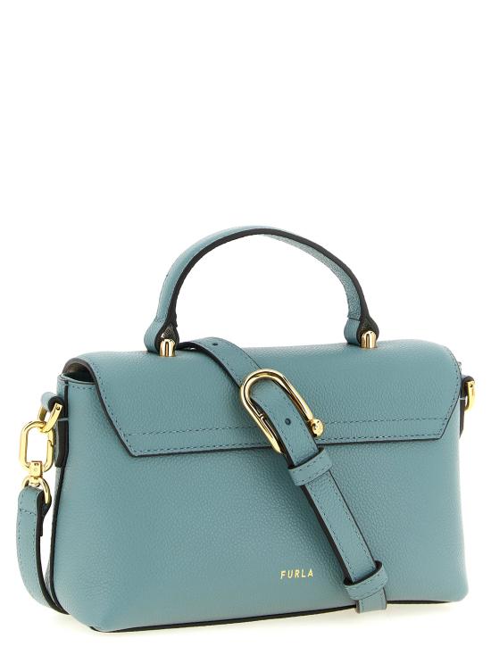 26FW 훌라 토트백 펄라 문라이트 핸드백 라이트 블루 - FURLA