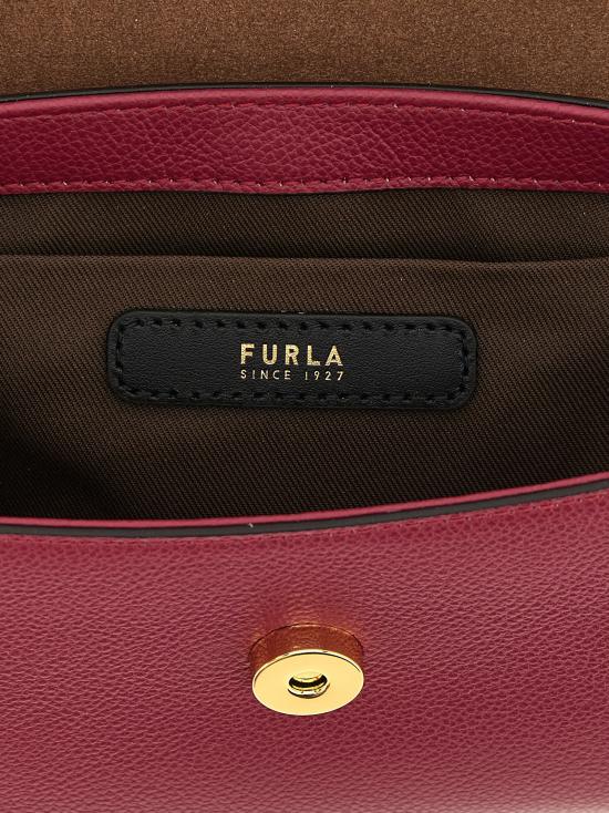 26FW 훌라 토트백 펄라 문라이트 핸드백 레드 - FURLA