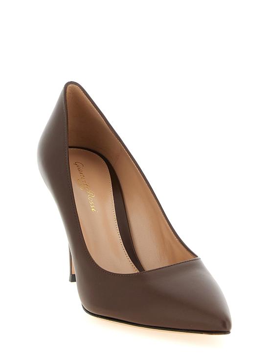 26FW 지안비토로시 힐/펌프스 지안비토 펌프스 브라운 - GIANVITO ROSSI