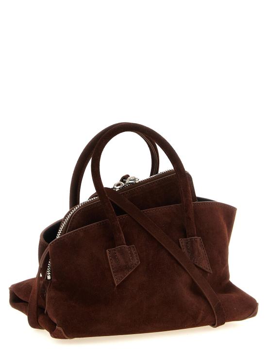 26FW 디 아티코 토트백 La Passeggiata 미니 핸드백 브라운 - THE ATTICO