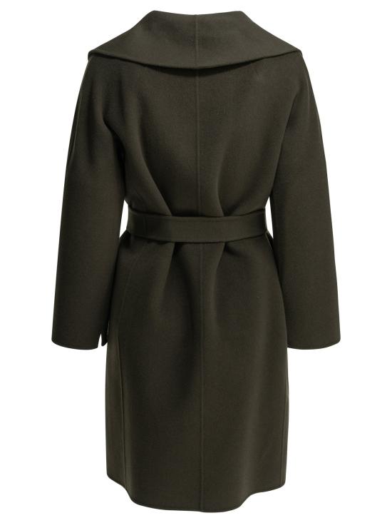 26FW 에스막스마라 코트 긴 울 코트, 재킷, 코트 (녹색) - 'S MAX MARA