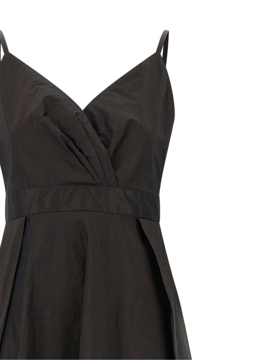 26FW 핑코 롱 원피스 맥시 드레스 (상의 포함) 브라운 - PINKO