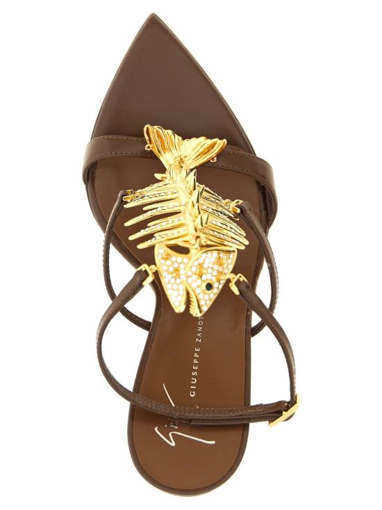26FW 쥬세페자노티 샌들 슬림 2.0  브라운 - GIUSEPPE ZANOTTI