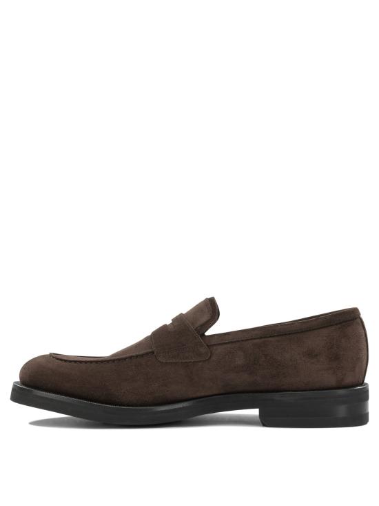 26FW 살바토레 페라가모 로퍼 스테파노 로퍼 & 슬리퍼 브라운 - SALVATORE FERRAGAMO