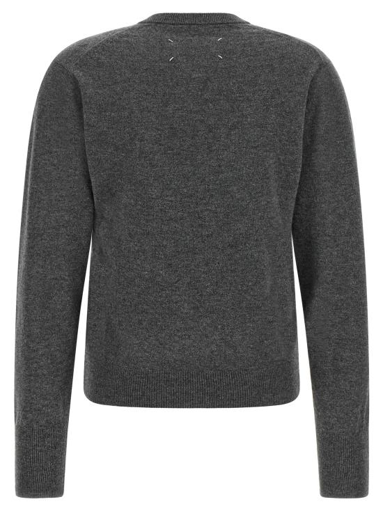 26FW 마르지엘라 스웨터 트위스트 울 스웨터, 스웨터 및 가디건 (회색) - MAISON MARGIELA