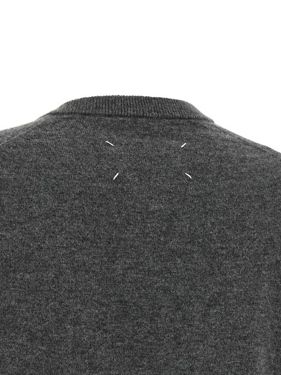 26FW 마르지엘라 스웨터 트위스트 울 스웨터, 스웨터 및 가디건 (회색) - MAISON MARGIELA