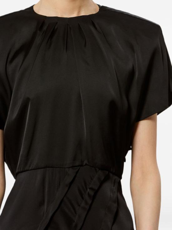 26FW 이자벨마랑 미디 원피스 RO1191FA D3J13I01BK Nero - ISABEL MARANT