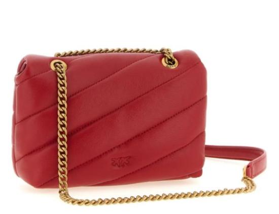 26FW 핑코 크로스백 100040LOVEPUFFBABY A0F2R59Q Rosso - PINKO