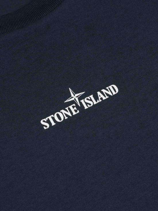 26FW [키즈] 스톤 아일랜드 티셔츠 L2S162100005S0513 V0020 BLU - STONE ISLAND