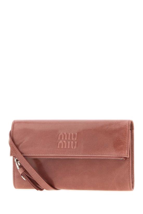 26FW 미우미우 지갑 5MT0482A44 F0405 Pink - MIU MIU