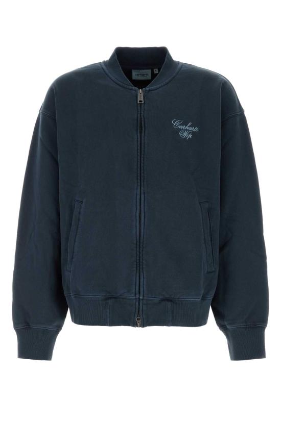 26FW 칼하트 WIP 후드 티셔츠 I036864 3TVGD Blue