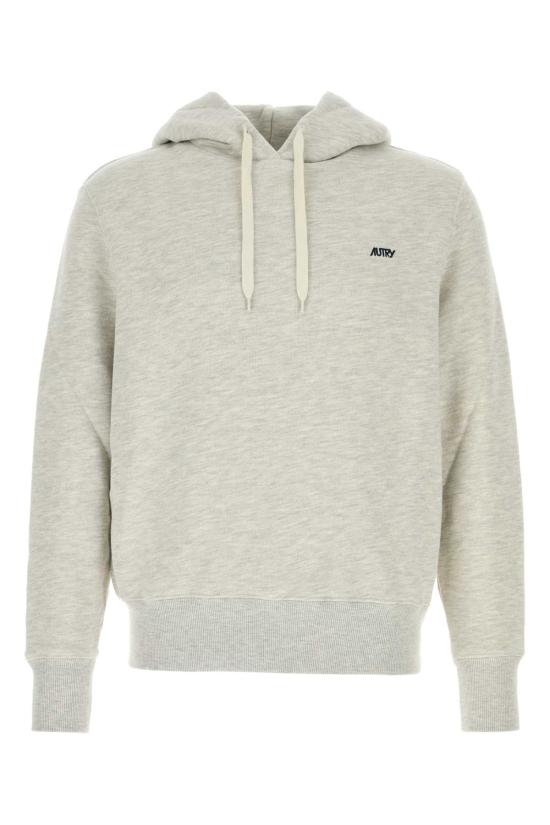 26FW 오트리 로고 후드 티셔츠 HOPM 002M Grey
