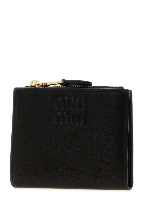 26FW 미우미우 지갑 5ML050AEFX F0002 Black - MIU MIU