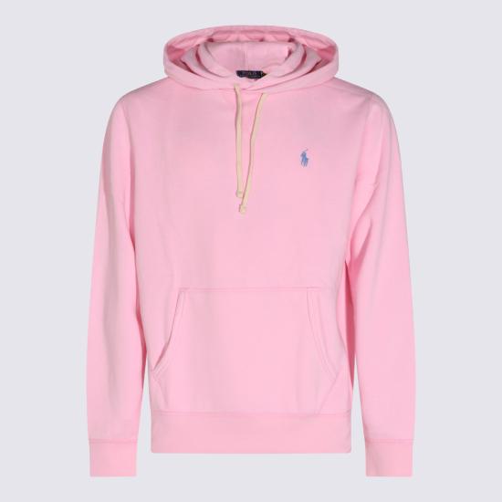 26FW 폴로 랄프로렌 포니로고 자수 후드 티셔츠 710766778 033 CARMEL PINK