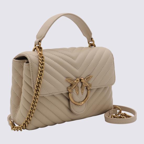 26FW 핑코 토트백 100044 A0GKC50Q Beige