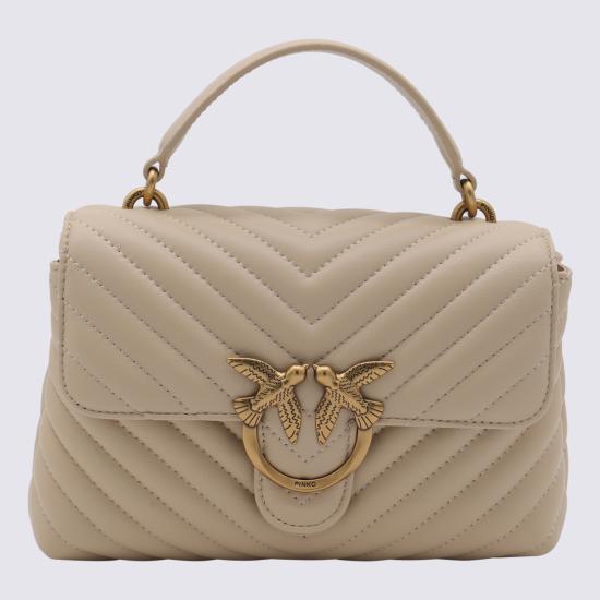 26FW 핑코 토트백 100044 A0GKC50Q Beige - PINKO