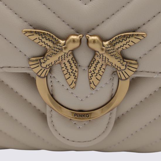 26FW 핑코 토트백 100044 A0GKC50Q Beige - PINKO