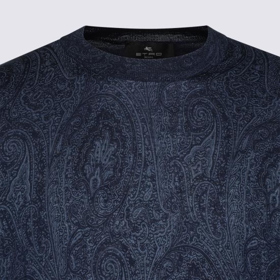 26FW 에트로 스웨터 MRKF0080 AK17JB0324 Navy - ETRO