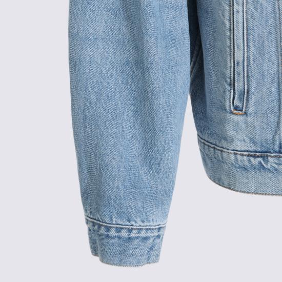 26FW MM6 메종마르지엘라 데님 자켓 SH0AM0084 M30058963 Blue - MM6 MAISON MARGIELA