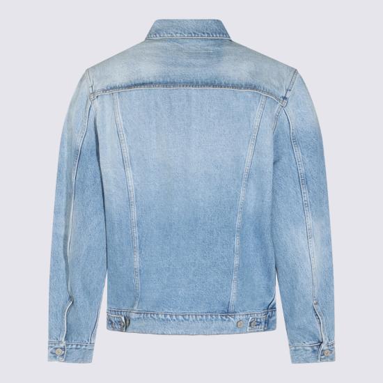 26FW MM6 메종마르지엘라 데님 자켓 SH0AM0084 M30058963 Blue - MM6 MAISON MARGIELA