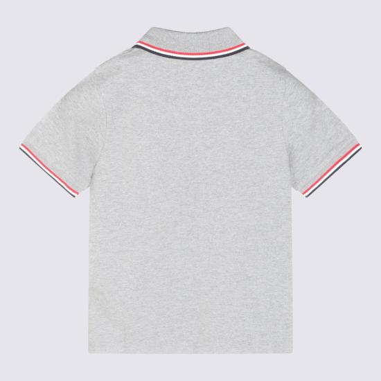 26FW [키즈] 몽클레어 폴로 셔츠 L29548A00005 8496W980 GREY - MONCLER