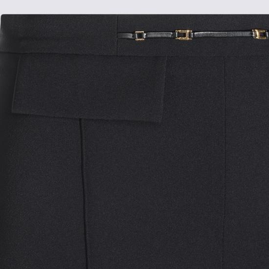 26FW 엘리자베타프랜치 스트레이트 팬츠 PA19666E2 110 Nero - ELISABETTA FRANCHI