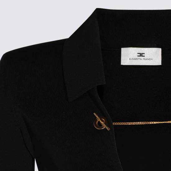 26FW 엘리자베타프랜치 점프수트 BK06S66E2 110 Nero - ELISABETTA FRANCHI