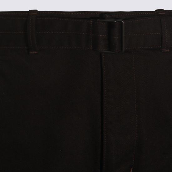 26FW 르메르 트위스트 벨티드 팬츠 PA326 LD1055BK999 Black - LEMAIRE