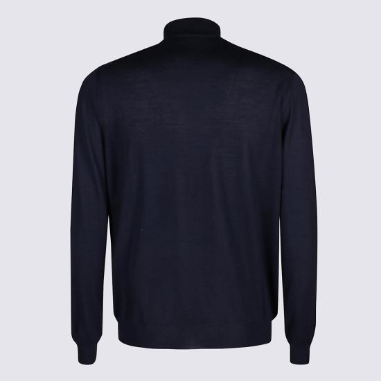 26FW 말로 스웨터 UMC003 F8Z17E11 Blue - MALO