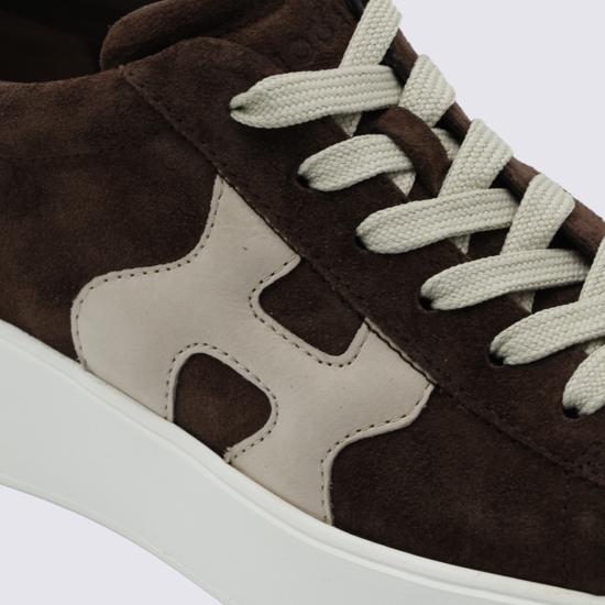 26FW 호간 스니커즈 HXW5620DN61 FM60UUM Marrone - HOGAN
