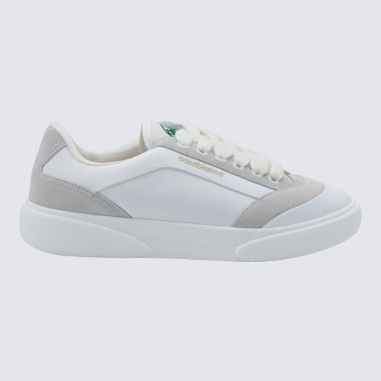26FW 카사블랑카 스니커즈 APF26SNK025 01M WHITE CREAM