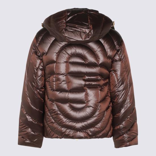26FW 카사블랑카 패딩 MPF26OT227 02 Dark brown - CASABLANCA