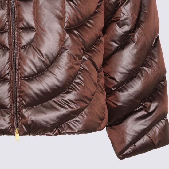 26FW 카사블랑카 패딩 MPF26OT227 02 Dark brown - CASABLANCA