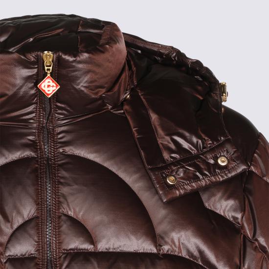 26FW 카사블랑카 패딩 MPF26OT227 02 Dark brown - CASABLANCA