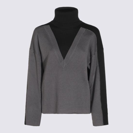 26FW MM6 메종마르지엘라 터틀넥 S52HA0306 M13280961 BLACK DARK GREY