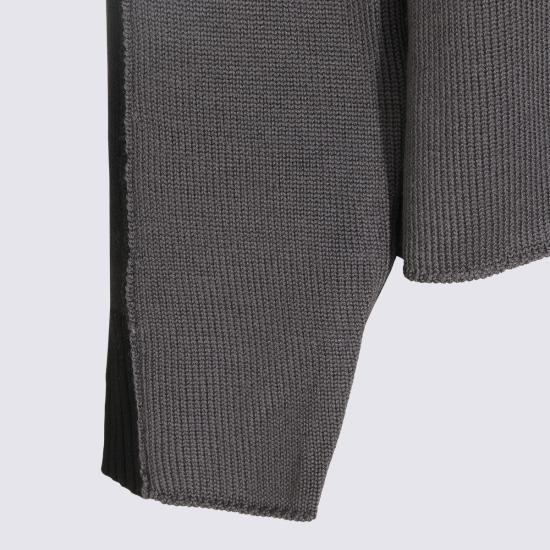 26FW MM6 메종마르지엘라 터틀넥 S52HA0306 M13280961 BLACK DARK GREY - MM6 MAISON MARGIELA