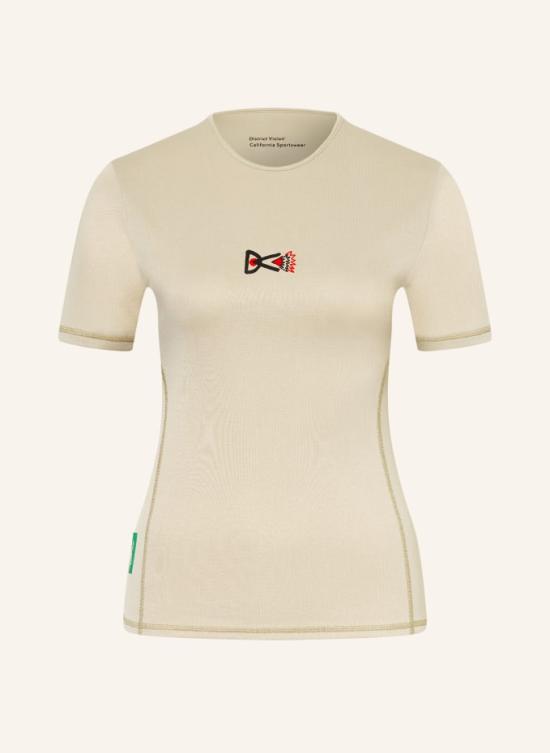 26SS 디스트릭트 비전 반팔 티셔츠 DVW0112 A BAMBOO DOM