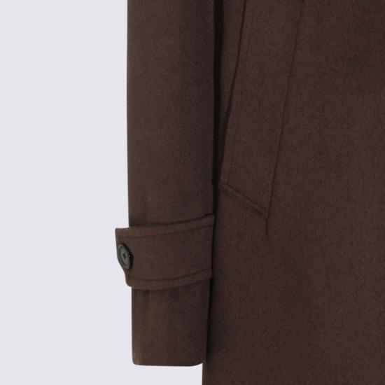 26FW 라르디니 코트 CN23223 ACSP67642460 Brown - LARDINI