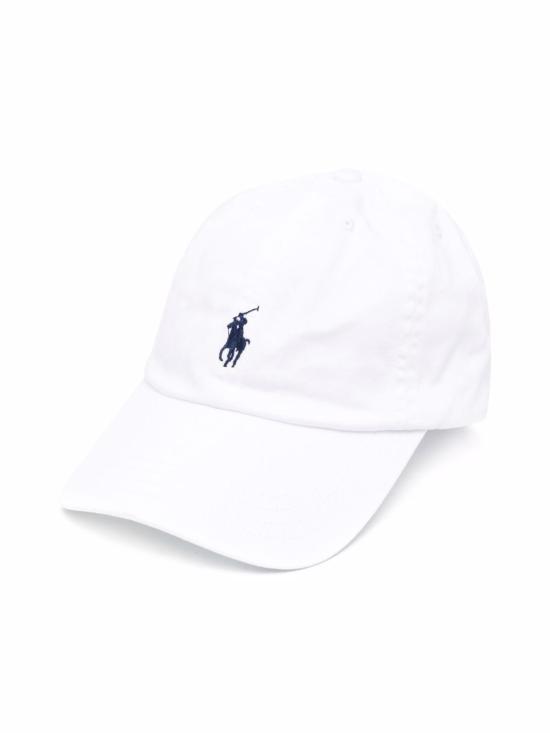 26SS [키즈] 랄프 로렌 모자 322552489 001 WHITE