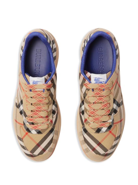 26FW 버버리 체크 테라스 스니커즈 8095276 B9368 BEIGE - BURBERRY